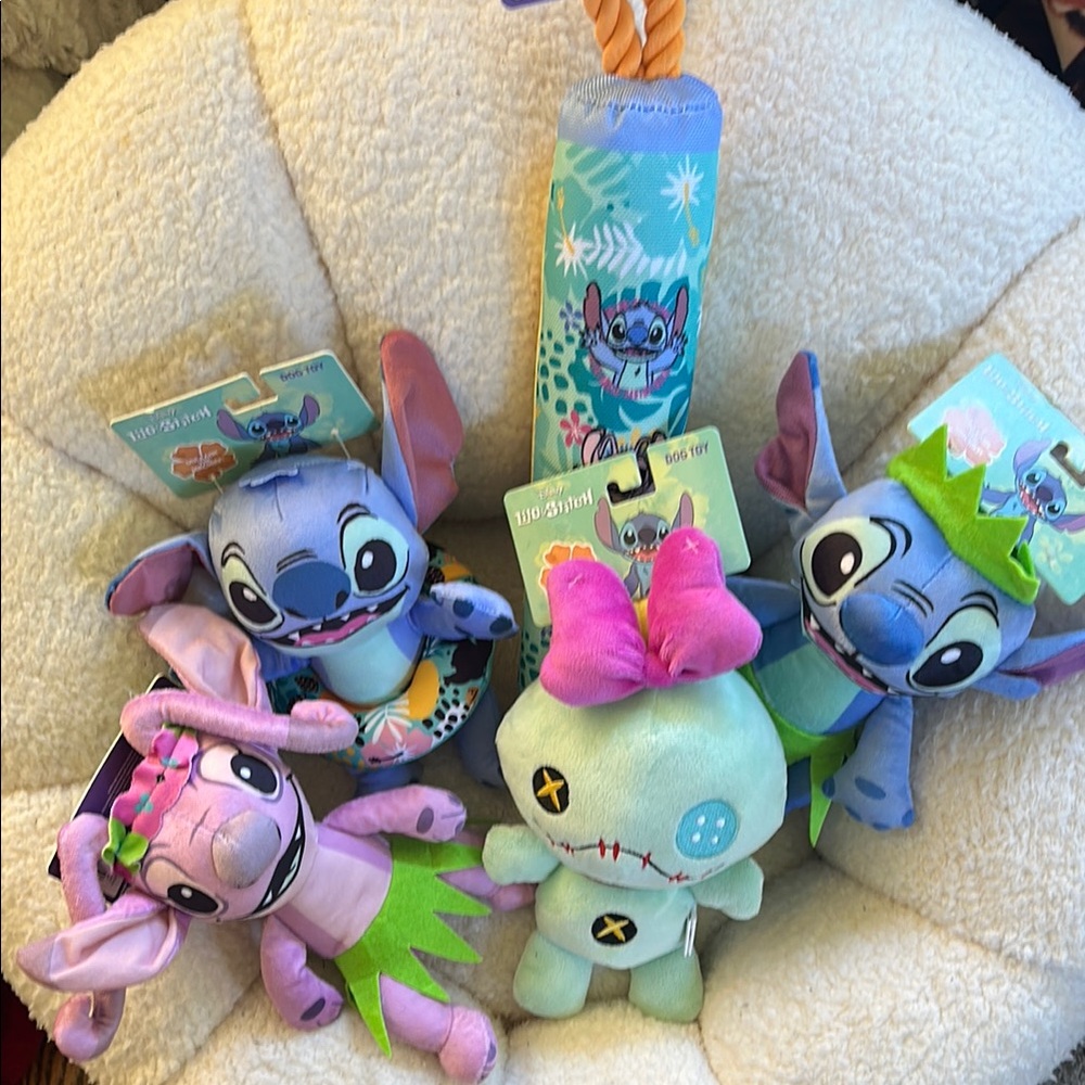 Stitch dog toys